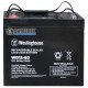 Батарея аккумуляторная 12V 80Ah Terminal T14 Westinghouse Deep Cycle свинцово-кислотная, 260x168x211мм, 25.3кг, клемма М6х16
