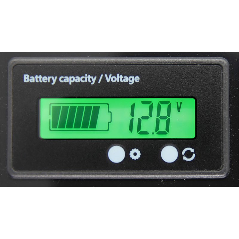 Акумулятор LiFePO4 LFP Vapcell 12V 100Ah BMS LCD клема M8