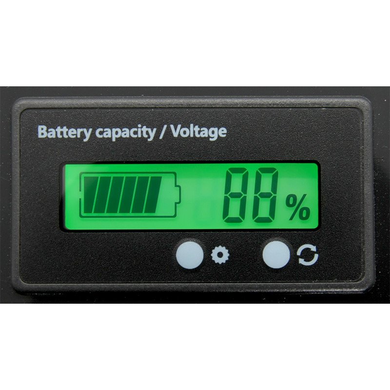 Акумулятор LiFePO4 LFP Vapcell 12V 100Ah BMS LCD клема M8