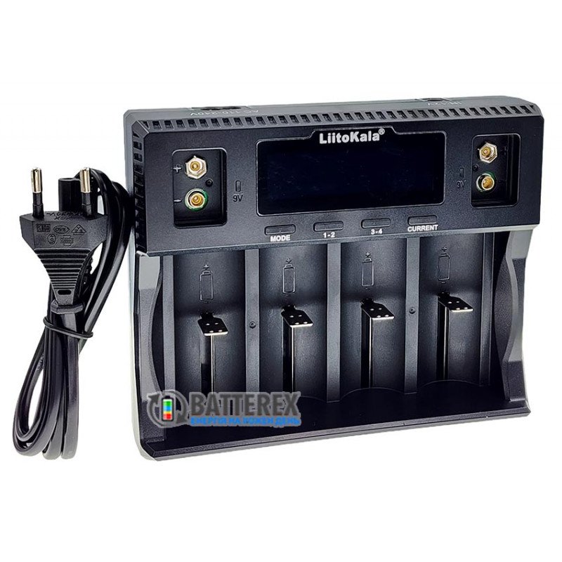 Зарядное устройство LiitoKala Lii-D4XL на 4 аккумулятора NiMH/Li-ion/LiFePO4 с поддержкой 4х аккумуляторов C R14, D R20, 26650, 32700