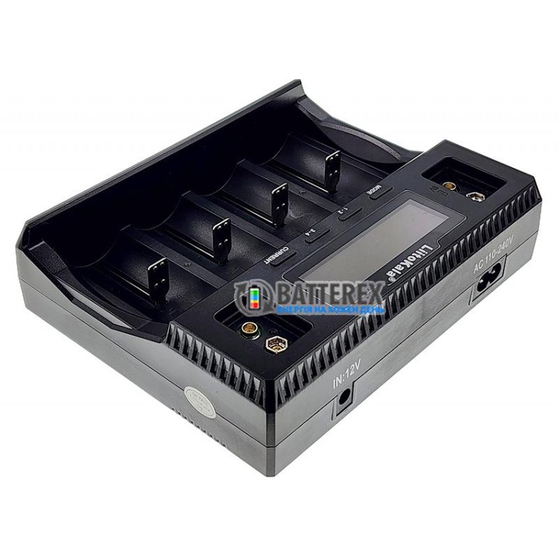 Зарядное устройство LiitoKala Lii-D4XL на 4 аккумулятора NiMH/Li-ion/LiFePO4 с поддержкой 4х аккумуляторов C R14, D R20, 26650, 32700