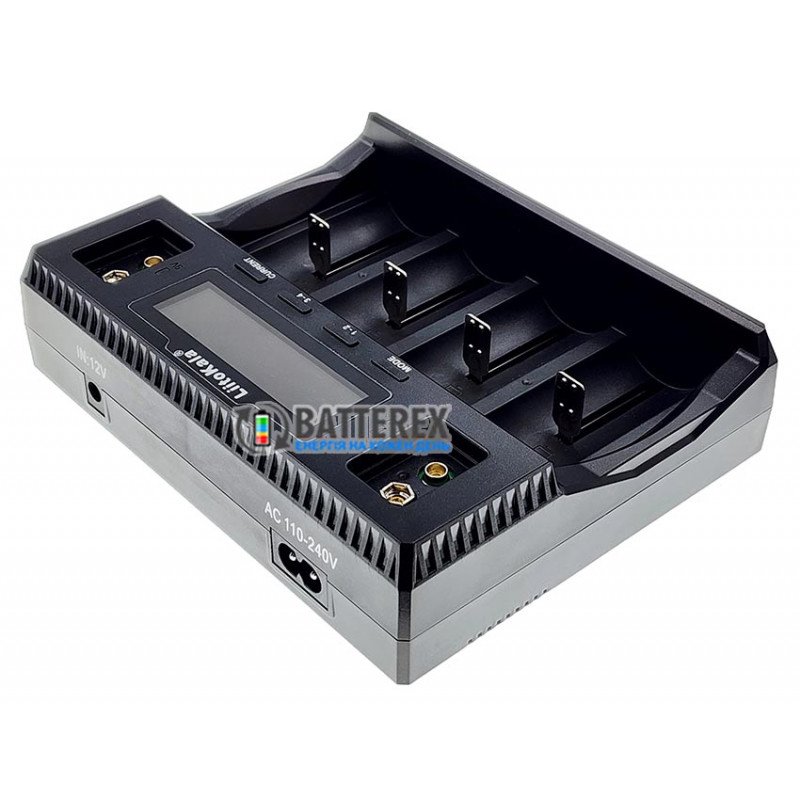 Зарядное устройство LiitoKala Lii-D4XL на 4 аккумулятора NiMH/Li-ion/LiFePO4 с поддержкой 4х аккумуляторов C R14, D R20, 26650, 32700