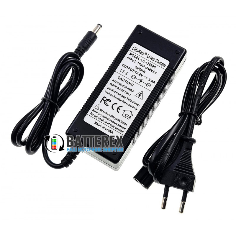 Зарядний пристрій LiitoKala Lii-126300 для  Li-ion акумуляторів 12,6V (3S) 3A