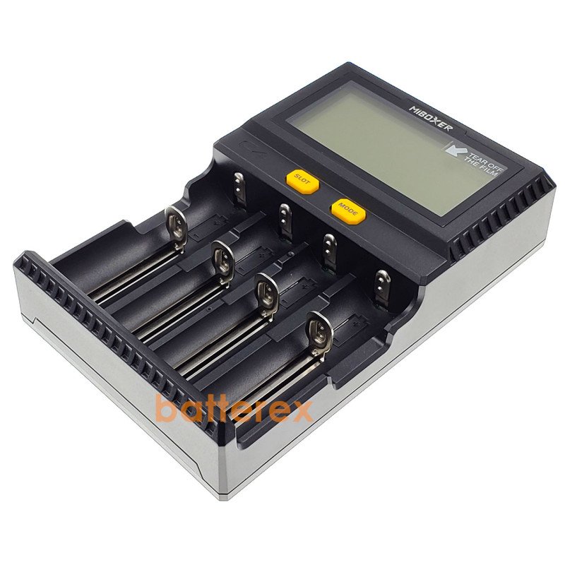 Зарядний пристрій MIBOXER C4 V4 для акумуляторів Li-ion/LiFePO4/Ni-MH