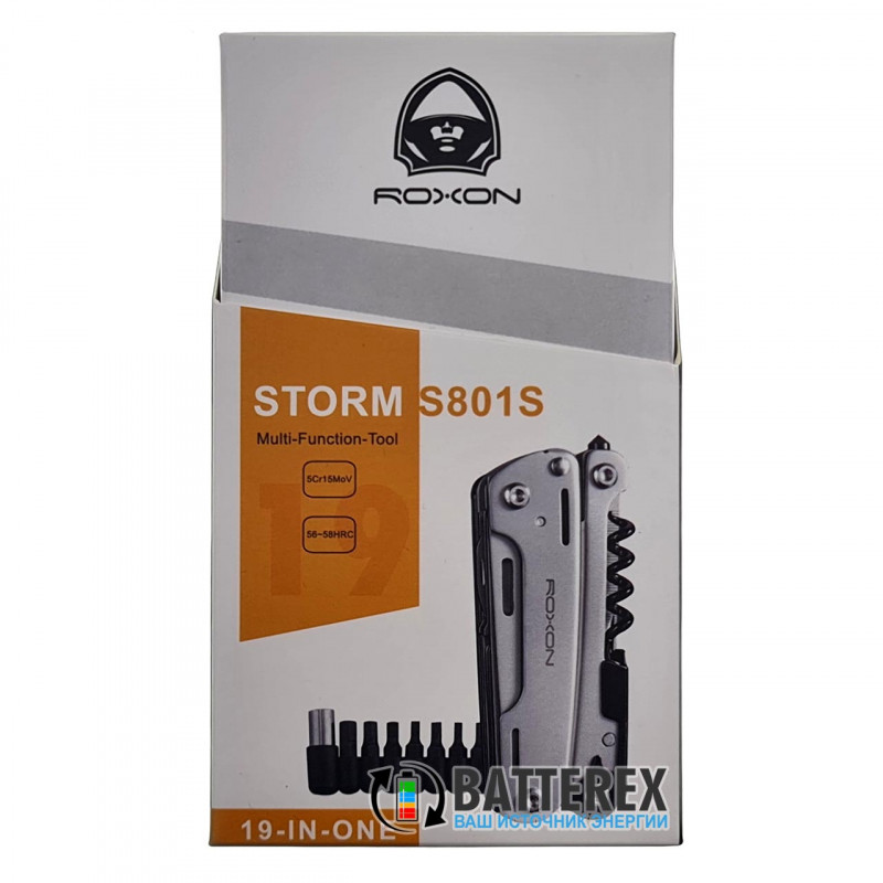 Мультитул Roxon Storm S801S - розкладний набір із 16 інструментів