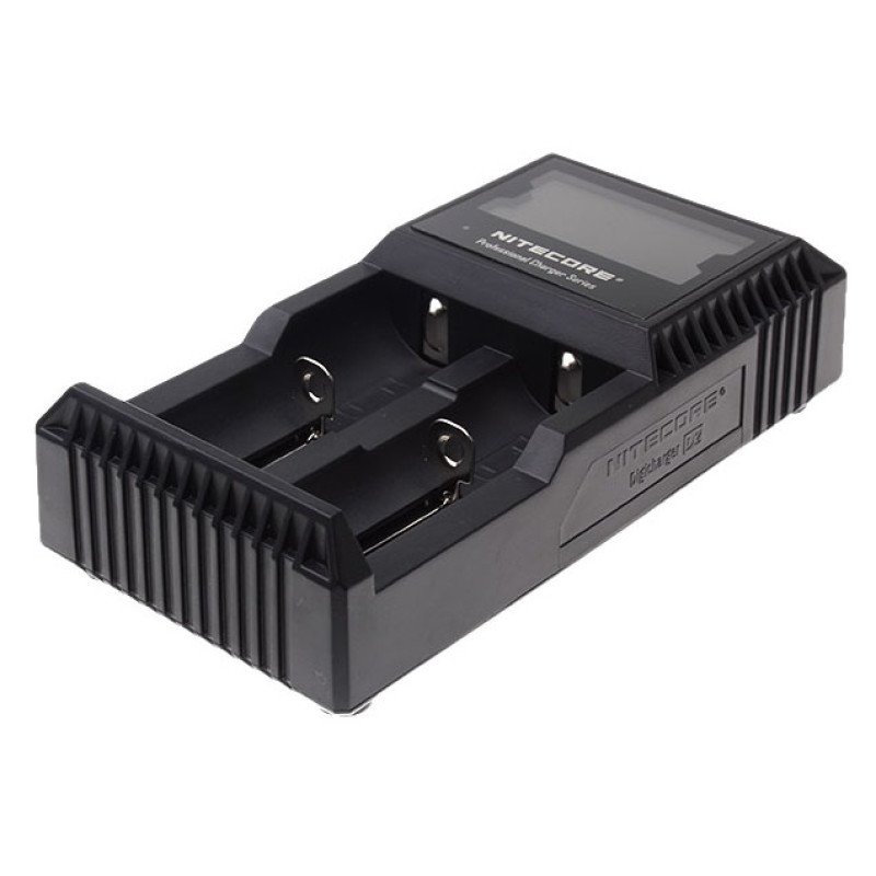 Универсальное зарядное устройство Nitecore Digicharger D2 для Li-ion и NiMH аккумуляторов (2 канала, дисплей)