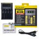 Універсальний зарядний пристрій Nitecore NEW i4 на 4 акумулятори АА, ААА, Li-ion 18650, 21700, 26650, 18500