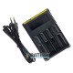 Універсальний зарядний пристрій Nitecore NEW i4 на 4 акумулятори АА, ААА, Li-ion 18650, 21700, 26650, 18500