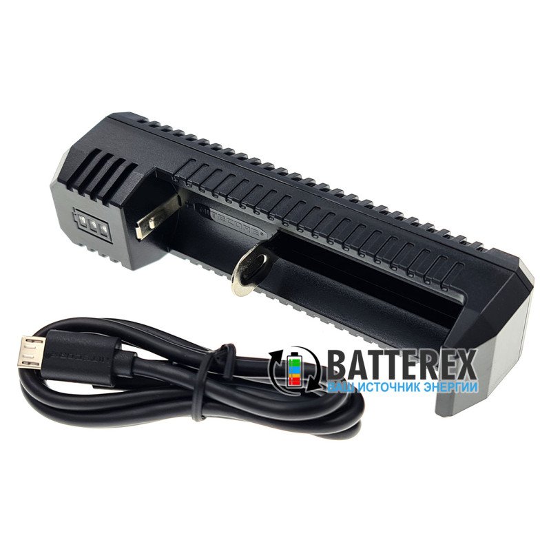 Преміальний зарядний пристрій Nitecore UI1 для  Li-ion 18650, 21700, 18500, 14500, 26650 800mah