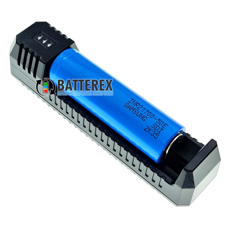 Преміальний зарядний пристрій Nitecore UI1 для  Li-ion 18650, 21700, 18500, 14500, 26650 800mah