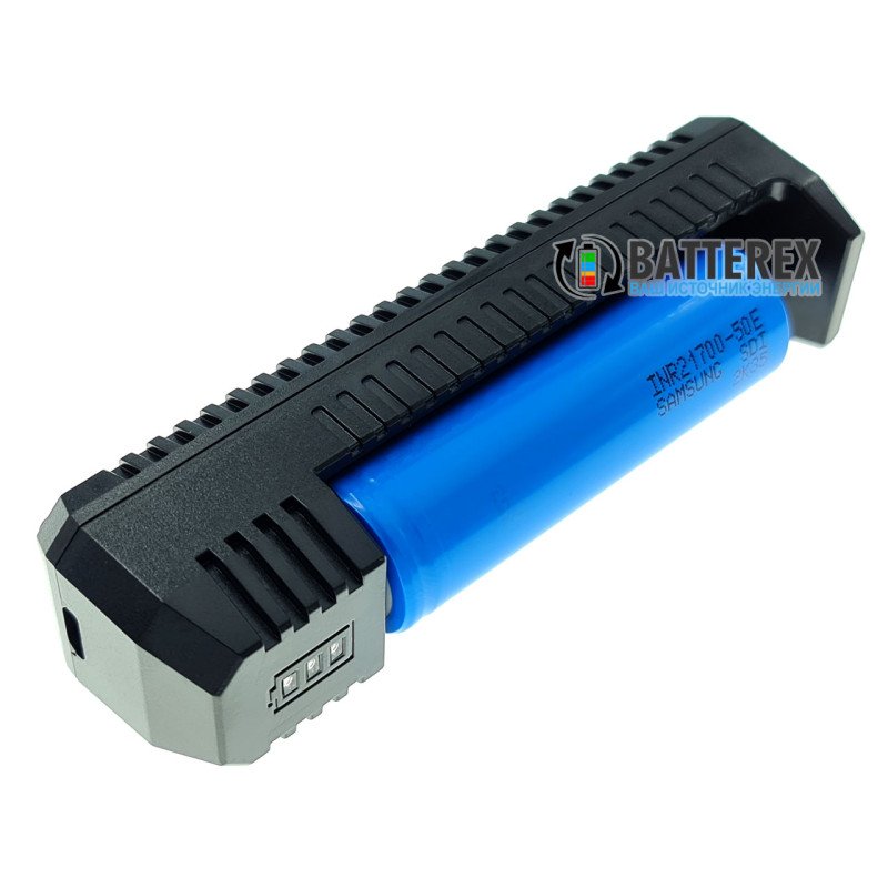 Преміальний зарядний пристрій Nitecore UI1 для  Li-ion 18650, 21700, 18500, 14500, 26650 800mah