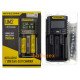 Nitecore UM2 - універсальна швидка зарядка на 2 канали для NiMH/Ni-Cd/Li-ion/IMR/LFP/LiFePO4 акумуляторів LCD, USB QC 2.0, 3A