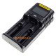 Nitecore UM2 - універсальна швидка зарядка на 2 канали для NiMH/Ni-Cd/Li-ion/IMR/LFP/LiFePO4 акумуляторів LCD, USB QC 2.0, 3A