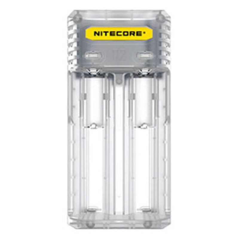 Зарядное устройство Nitecore Q2 Lemonade белого цвета на 2 канала для Li-ion/IMR аккумуляторов (ток заряда 1А/2А)