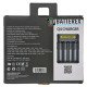 Зарядное устройство Nitecore Q4 Blackberry на 4 канала для Li-ion/IMR аккумуляторов (ток заряда 1А/2А) чёрного цвета