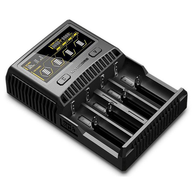 Зарядний пристрій Nitecore SC4 на 4 канали оригінал