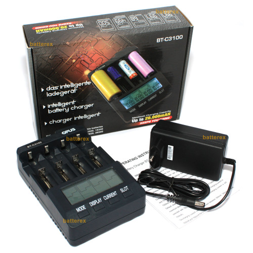 Opus BT-C3100 v2.2 - универсальное зарядное устройство для AA, AAA, Li-ion
