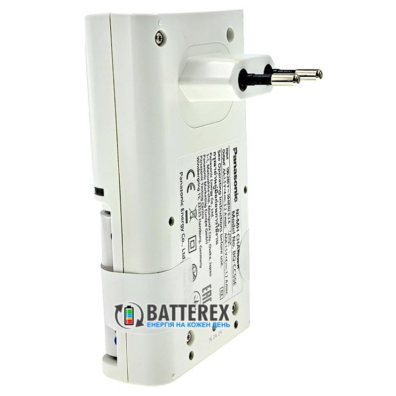Фирменный комплект зарядного устройства и аккумуляторов Panasonic Eneloop BQ-CC55 SmartPlus Charger Kit 4xAA Eneloop 2000mah (K-KJ55MCD40E), упаковка EcoBox