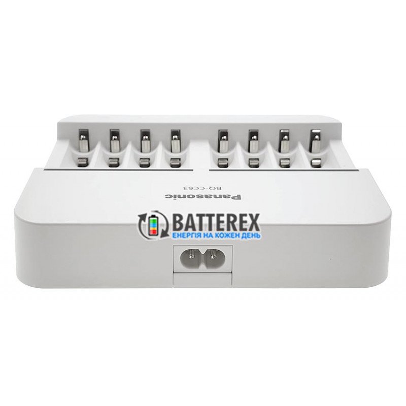 Зарядное устройство Panasonic Eneloop BQ-CC63 Smart 8 Charger на 8 каналов для АА и ААА аккумуляторов, упаковка EcoBox