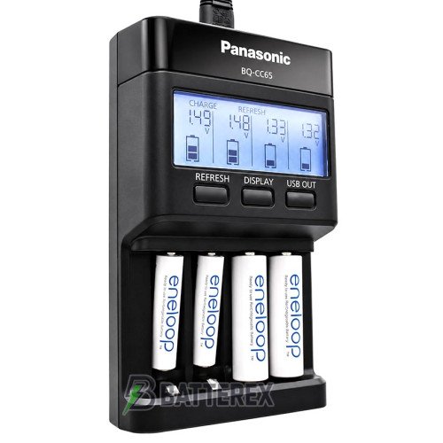 Panasonic Eneloop BQ-CC65 PRO Charger - продвинутий інтелектуальний зарядний пристрій