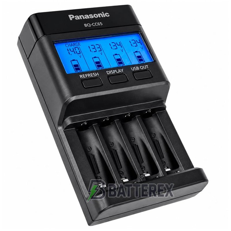 Інтелектуальний зарядний пристрій Panasonic Eneloop BQ-CC65 PRO Charger