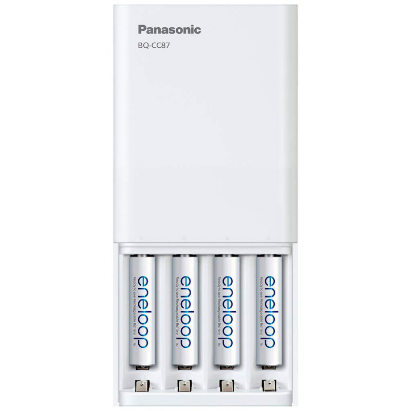 Зарядний пристрій та повербанк Panasonic Eneloop BQ-CC87