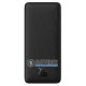 Повербанк Baseus Airpow 20000mAh 20W Black, швидкий заряд QC 3.0 и PD, наскрізний заряд для одночасної зарядки повербанка та пристроїв