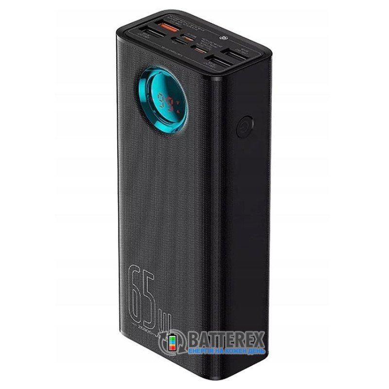 Повербанк Повербанк Baseus Amblight Digital Display Fast Charge Power Bank 26800mAh 65W Cluster Black
