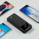 Повербанк Baseus Bipow PPBD050501 Black 20000mAh 15W на 2 порти USB и Type-C 5V 3A