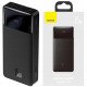 Повербанк Baseus Bipow PPBD050501 Black 20000mAh 15W на 2 порти USB и Type-C 5V 3A