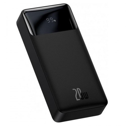 Повербанк Baseus Bipow 20000mAh 20W Black с функциями быстрого заряда QC 3.0 и PD