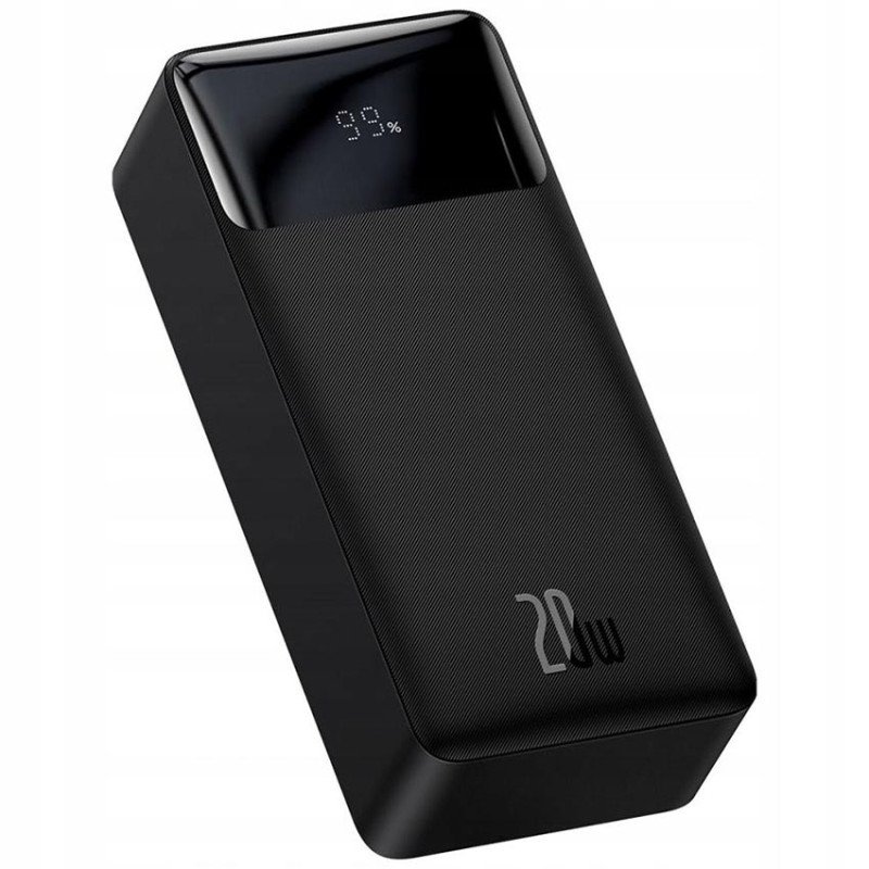 Повербанк Baseus Bipow PPBD050401 30000mAh 20W Black із швидким зарядом Quick Charge 3.0 и PD