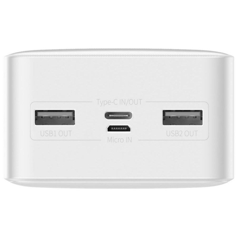 Повербанк Baseus Bipow PPDML-K02 15W 30000mAh білий