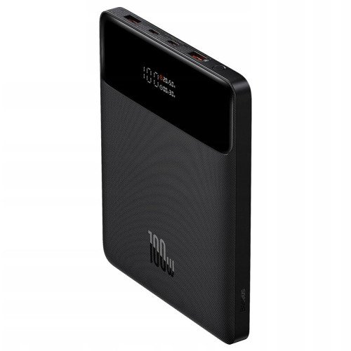 Повербанк Baseus Blade High Power PPDLG-01 20000mAh 100W Black с функциями быстрого заряда QC4.0 и PD3.0, подходит для ноутбуков