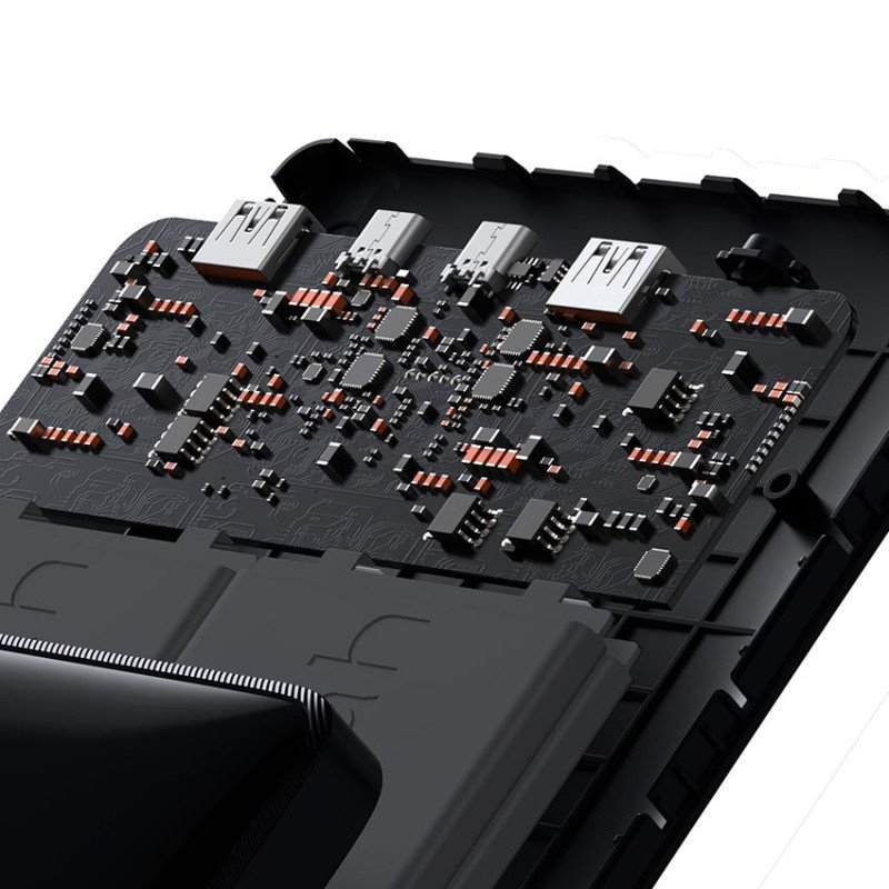 Повербанк Baseus Blade High Power PPDLG-01 20000mAh 100W Black с быстрой зарядкой QC 4.0 и PD для ноутбуков, планшетов, сматрфонов