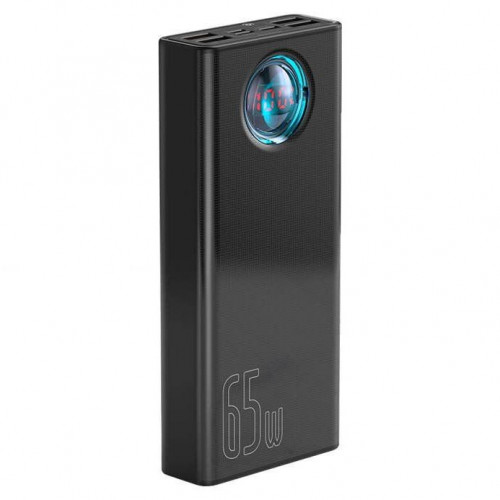 Повербанк Baseus Amblight PPLG-A01 30000mAh 65W Black с функциями быстрого заряда QC 3.0 и PD - Оригинал