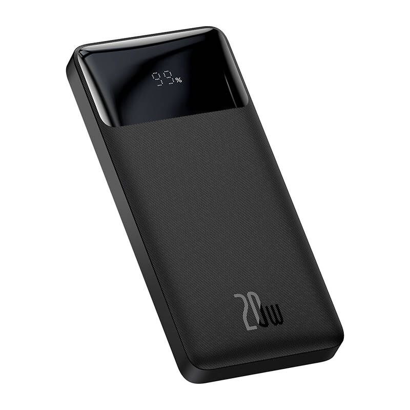 Повербанк Bipow PPDML-L01 20W 10000mAh із швидким зарядом Quick Charge 3.0 и PD 18W - колір чорний