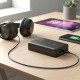 Повербанк із швидким зарядом EverActive Energy Bank EB-20QB 20000 mAh 20W QC+PD, наскрізний заряд Pass-through, дисплей