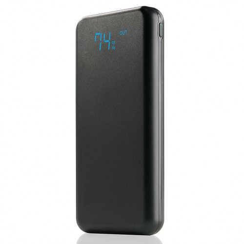 Повербанк EverActive Energy Bank EB-L10K 10000mAh - 2 порта USB 5V 2A, LED-индикатор уровня заряда