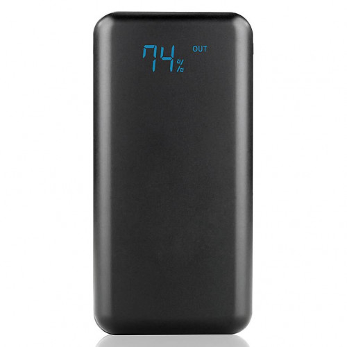 Повербанк EverActive Energy Bank EB-L20K 20000mAh - 2 порта USB 5V 2A, LED-индикатор уровня заряда