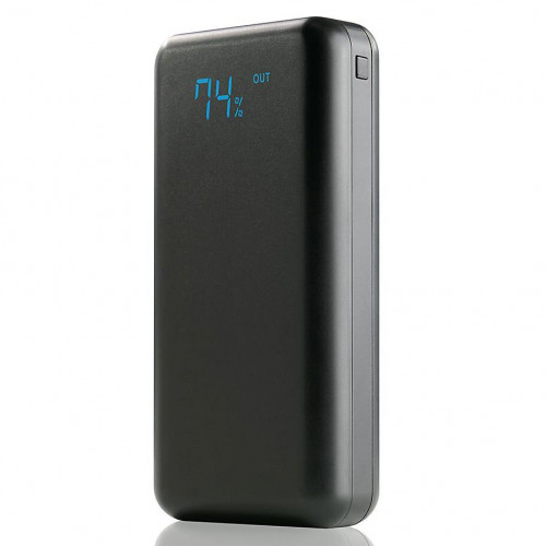 Повербанк EverActive Energy Bank EB-L20K 20000mAh - 2 порта USB 5V 2A, LED-индикатор уровня заряда