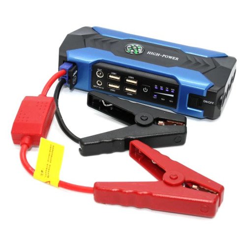 HQ-Tech High-Power 28000mAh Blue - пусковое устройство для автомобиля с функциями повербанка 5/12/16/19V и фонариком