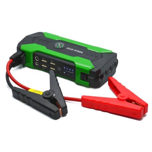 HQ-Tech High-Power 28000mAh Green - пусковое устройство для автомобиля с функциями повербанка 5/12/16/19V и фонариком