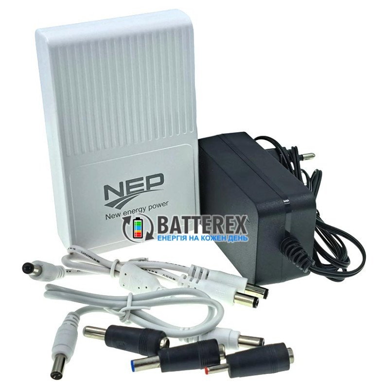 Mini UPS Powerbank для роутеров NEP QX-600 5V/9V/12V 25W 8800mah 220/12V