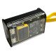 Повербанк Dahao PowerBank Case 3x18650 Transparent Yellow на 3 акумулятори 18650 із ліхтариком