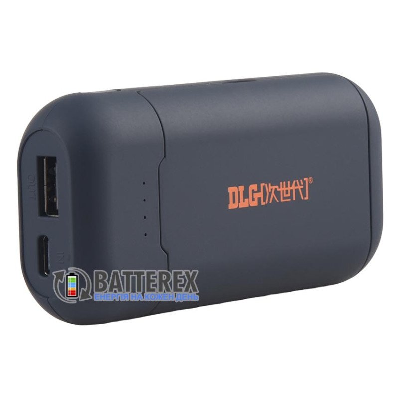 Повербанк Power Bank Case DLG-C2 Black на 2 акумулятори 18650 із магнітною крышкою