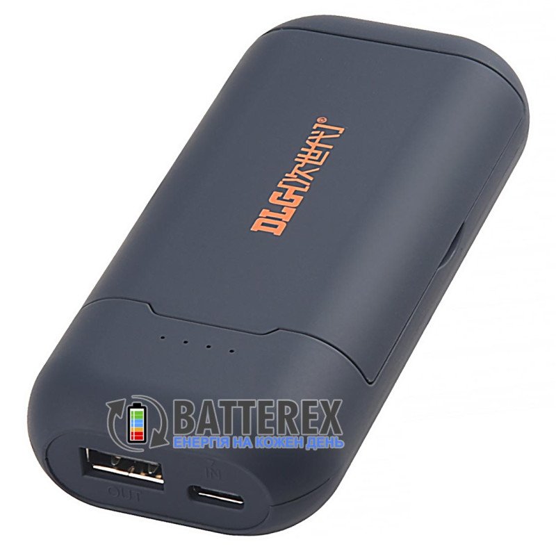 Повербанк Power Bank Case DLG-C2 Black на 2 акумулятори 18650 із магнітною крышкою