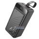 Повербанк HOCO J123C Element 60000mAh 22.5W, підтримка швидкого заряду QC3.0 та PD 20W, вбудована LED-лампа
