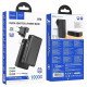 Повербанк - сетевой адаптер HOCO Q16 2-in-1 Adapter & PowerBank 10000mAh Black 22.5W, быстрый заряд QC3.0 и PD 20W
