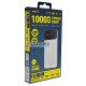 Повербанк Remax Hunch Series RPP-502 10000mAh White 20W, підтримка швидкого заряду QC3.0 та PD 20W
